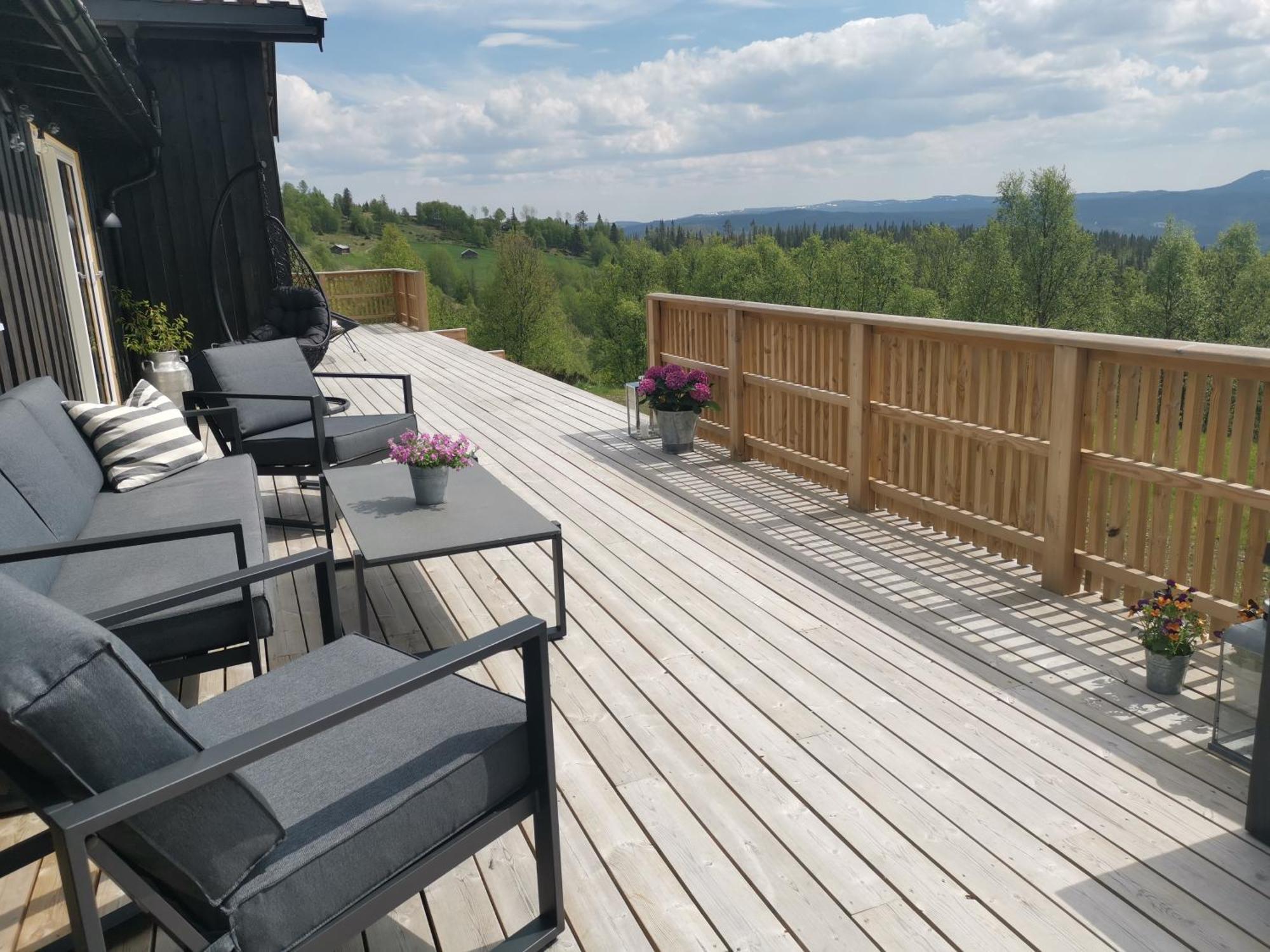 Na Er Vinteren Kommet Til Hallingdal Al Extérieur photo